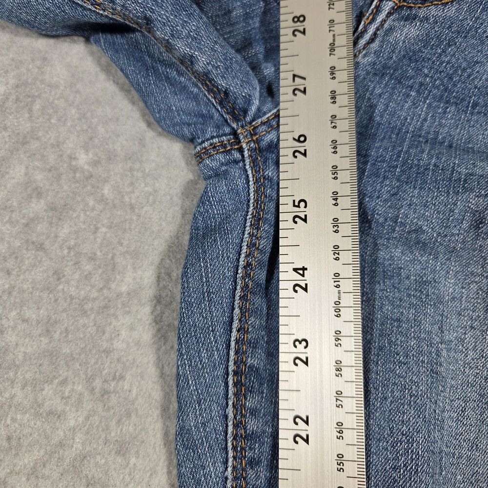 Curve Appeal Women Skinny Jeans Size 4/27 Blue Medium Wash Elastic Comfort Waist - Picture 5 of 5